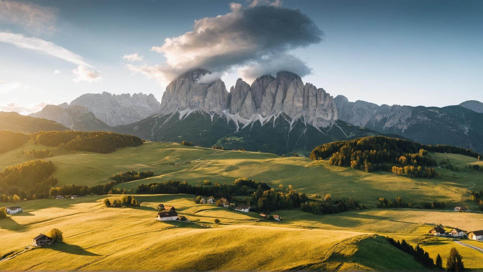 Kann man die Drei Zinnen von der Seiser Alm sehen?