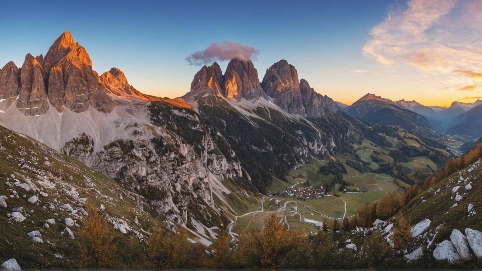 Kann man von der Auronzohütte die Drei Zinnen sehen?