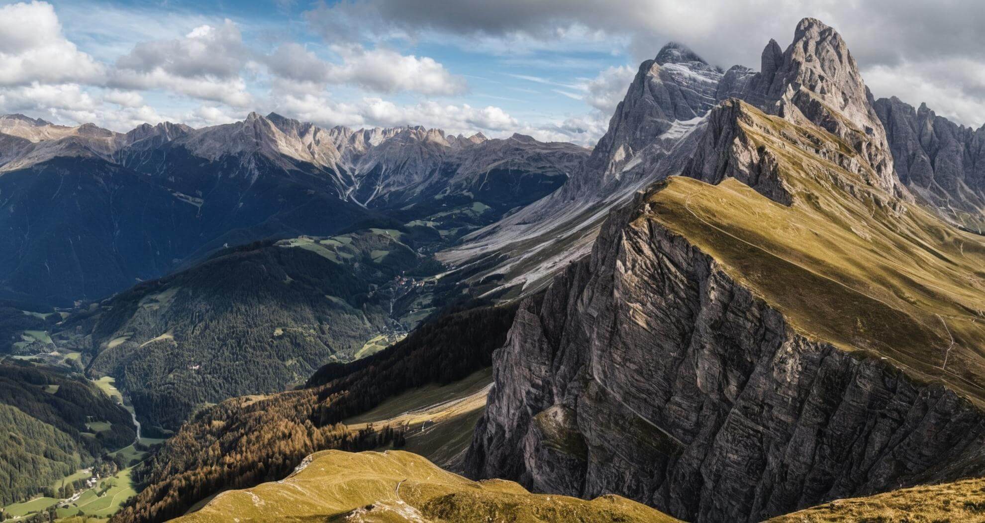 Wie gelange ich auf den Gipfel der Seceda?