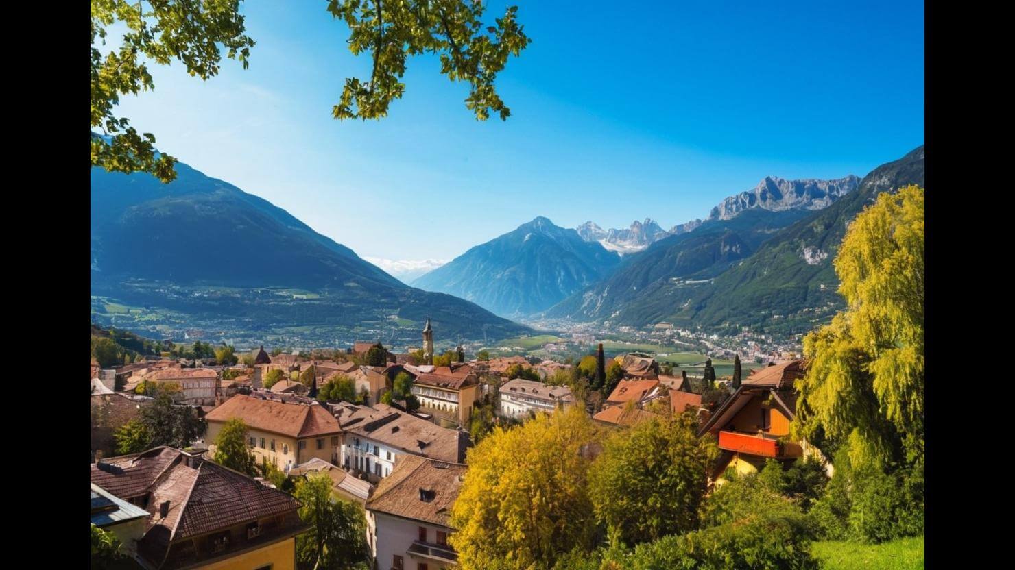 Wie heissen die Berge rund um Meran?